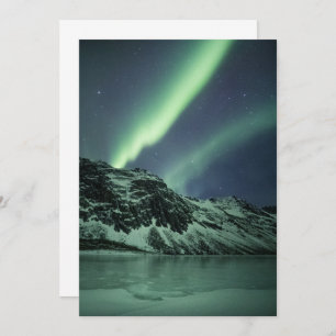 Carte de voeux Aurora Borealis Norvège
