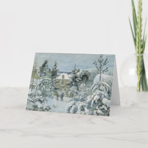 Carte de voeux aux beaux-arts de Camille Pissarro