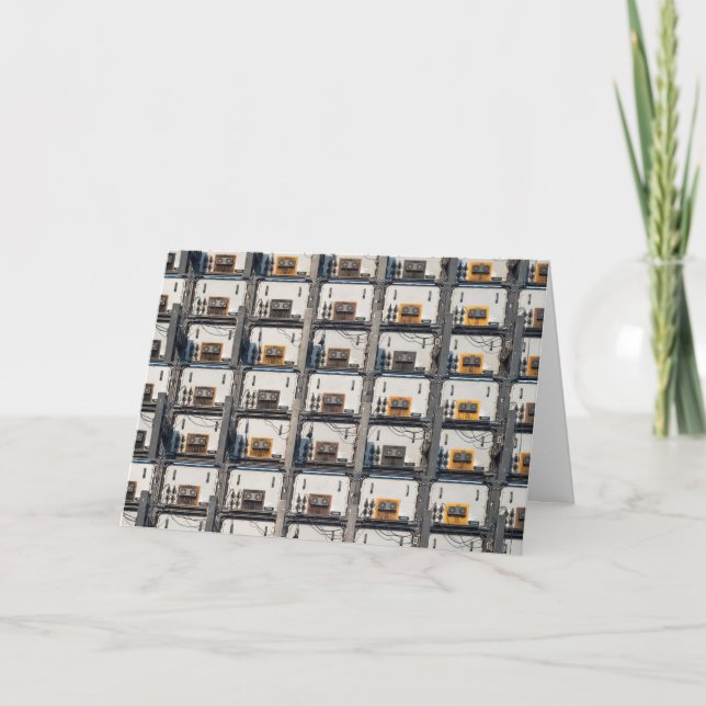 Carte de voeux avec écran LED (Devant)