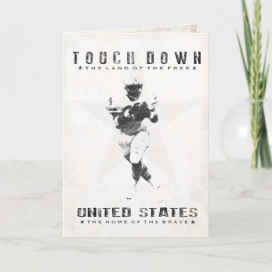 Carte de voeux avec Football Cool Imprimer