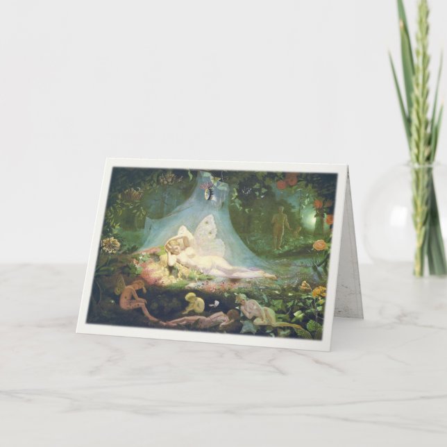 Carte de voeux avec John Simmons Peinture (Devant)