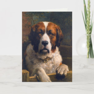 Carte de voeux avec la peinture d'Otto Eerelman