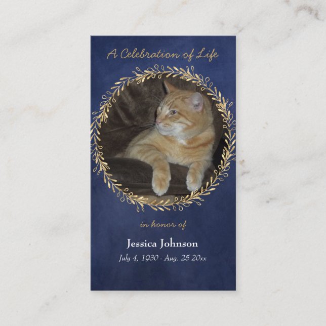 Carte de voeux avec une seule photo (Devant)