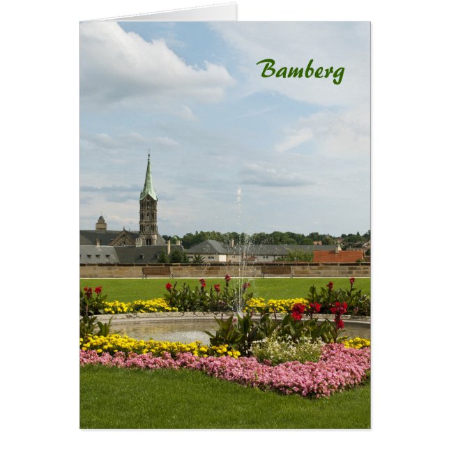 Carte de voeux Bamberg (Devant)