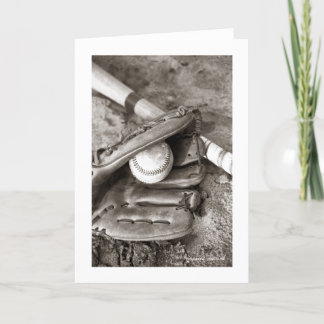 Carte de voeux Baseball1