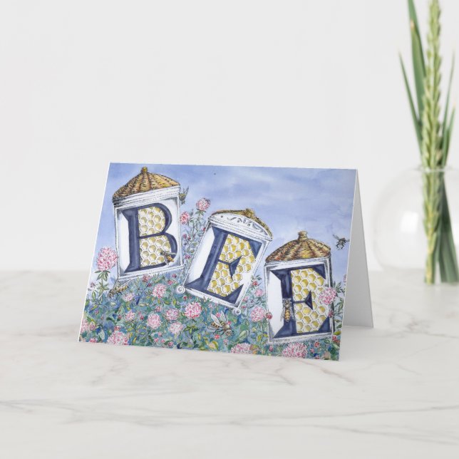 Carte de voeux "BEE" (Devant)