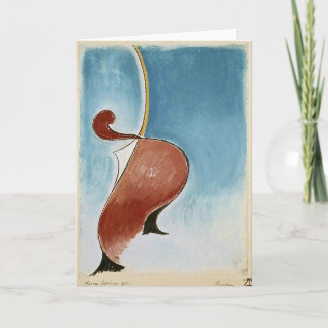 Carte de voeux blanche Theo van Doesburg (Devant)