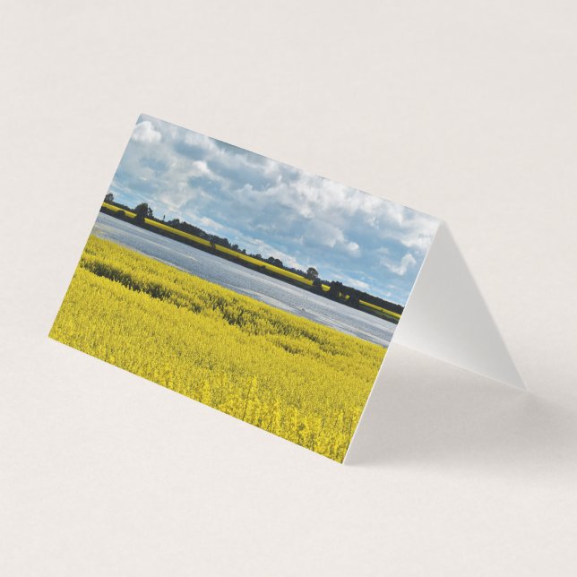 Carte de voeux bleu bleu de beauté Streatham spect (Front)