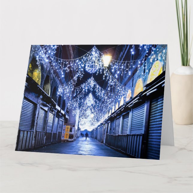 Carte de voeux BLUE RIALTO Jumbo (Devant)