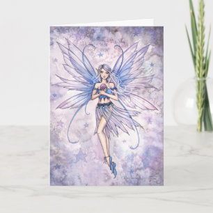 Carte de voeux Blue Whisper Fairy