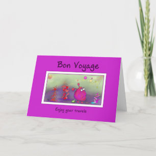 Carte de voeux - Bon Voyage