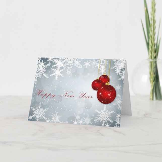 Carte de voeux - Bonne année (Devant)