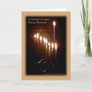 Carte de voeux - Bonne Chanukah
