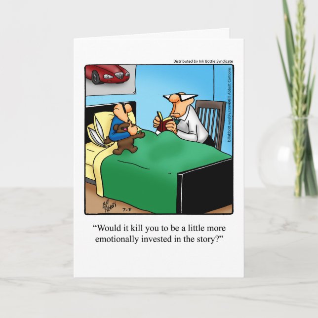 Carte de vœux Bonne Fête des Pères (Devant)