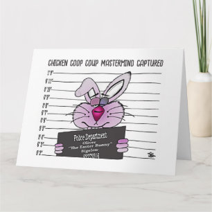 Carte de voeux Bunny de Pâques