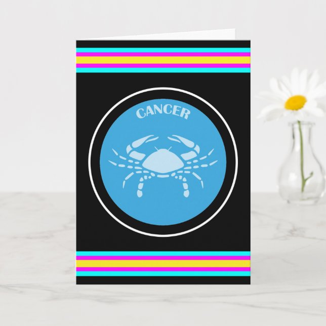 Carte de vœux Cancer (Petite plante)