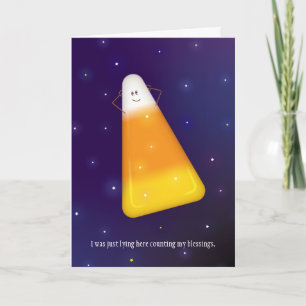 Carte de vœux Candy Corn Happy Fall Y'all