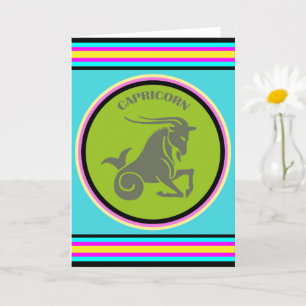 Carte de voeux Capricorn