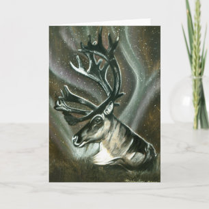 Carte de voeux Caribou
