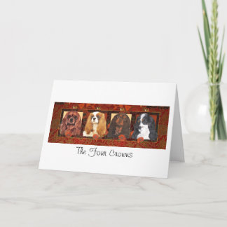 Carte de voeux, Carte de Noël Espagnol Cavalier, B