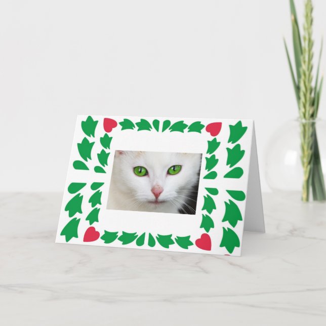 Carte de voeux Cat Eyes (Devant)