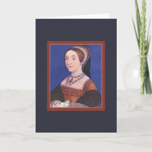 Carte de voeux Catherine Howard (Tudors)
