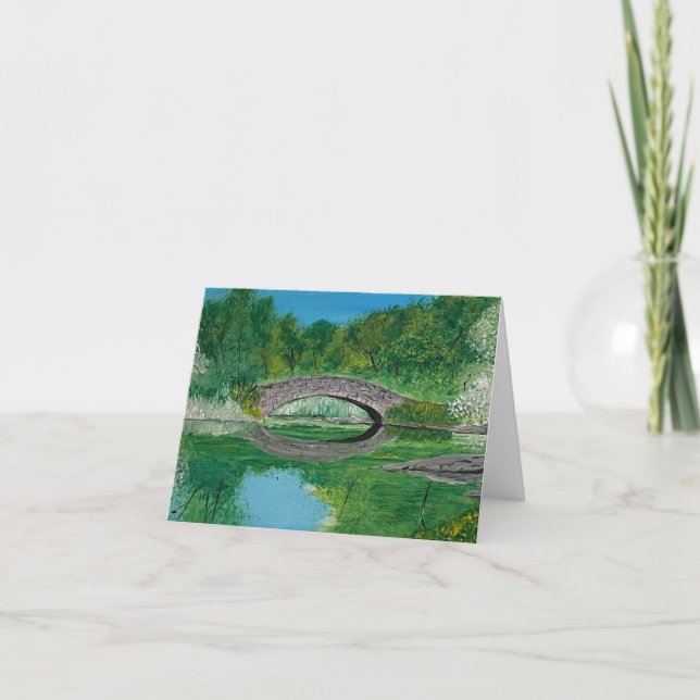 Carte de voeux Central Park (Devant)