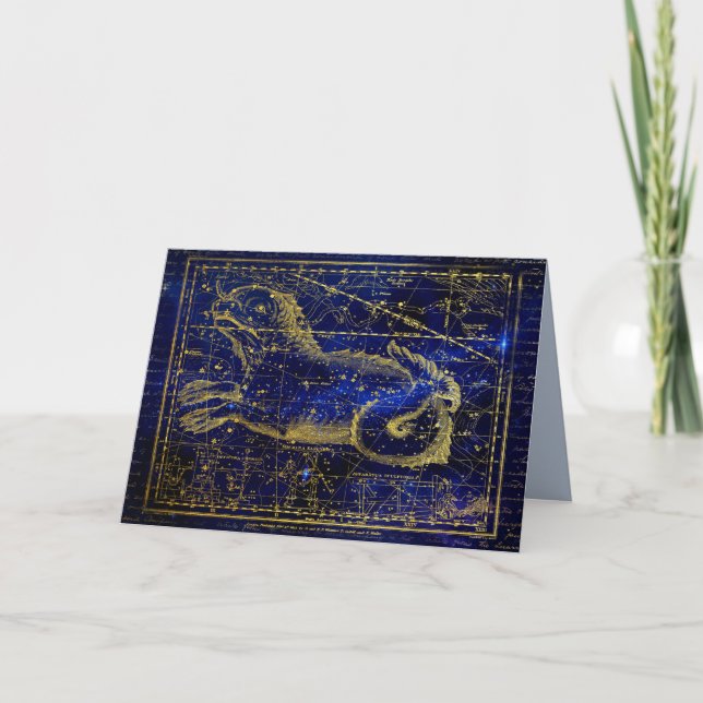 carte de voeux cetus constellation (Devant)