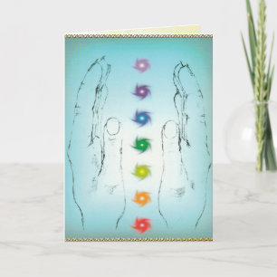 Carte de voeux Chakra