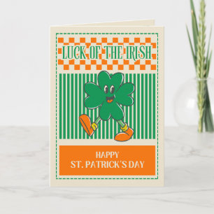 Carte de vœux Chance des Irlandais