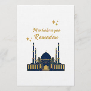 Carte de vœux chic moderne minimaliste pour Ramada