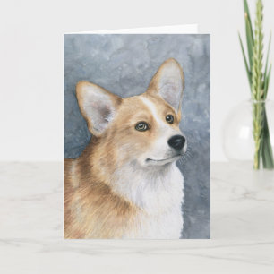 Carte de voeux Chig 89 Corgi