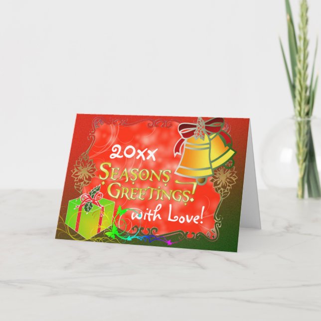 Carte de voeux Christmas Love 2009 (Devant)