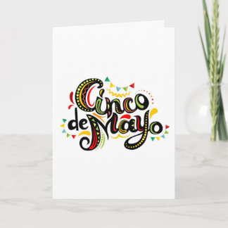 Carte de vœux Cinco De Mayo