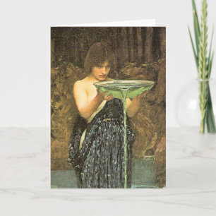 Carte de voeux Circe Invidiosa