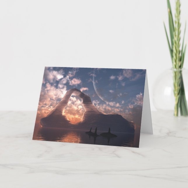 Carte de voeux circumpolaire (Devant)