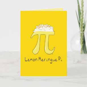 Carte de voeux citron meringue pi