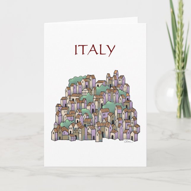 Carte de voeux Citta Vecchia (Devant)