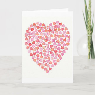 Carte de voeux Coeur de coeur