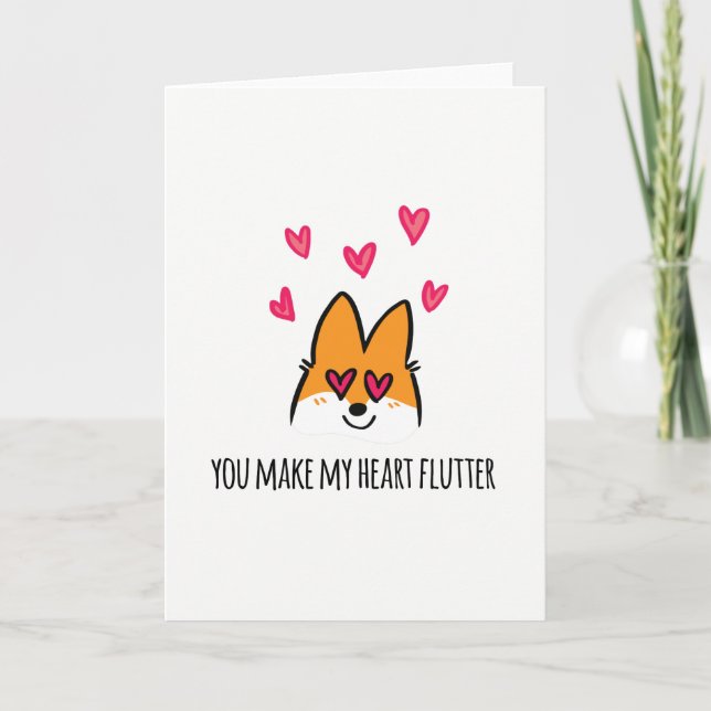 Carte de voeux Coeur Fblot (Devant)
