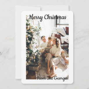 CARTE DE VOEUX COLLAGE DE NOËL