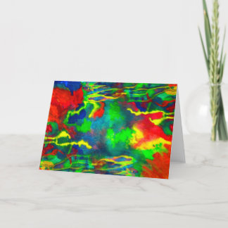 Carte de voeux "Coral Tides"