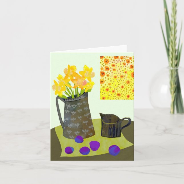 Carte de voeux Daffodil BLANK (Devant)