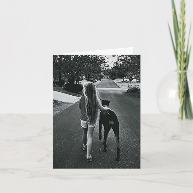 Carte de voeux d'amis (Devant)