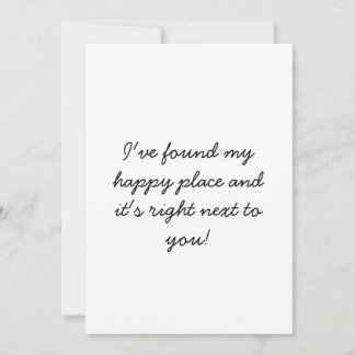 Carte de vœux d'amour