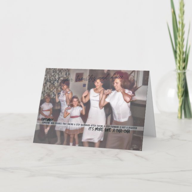 Carte de voeux DANCING QUEENS (Devant)