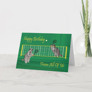 Carte de voeux d'anniversaire