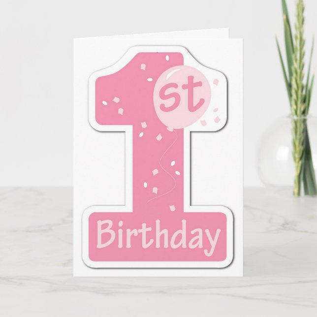 Carte de voeux d'anniversaire (Devant)