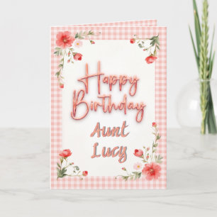 Carte de voeux d'anniversaire à thème chrétien pli