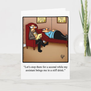 Carte de voeux d'anniversaire amusante